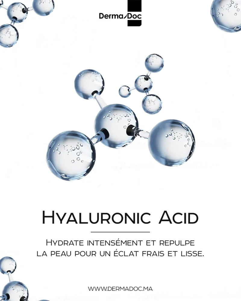 Publication « Hyaluronic Acid » : des molécules en bulles, l'acide hyaluronique hydrate intensément et repulpe la peau