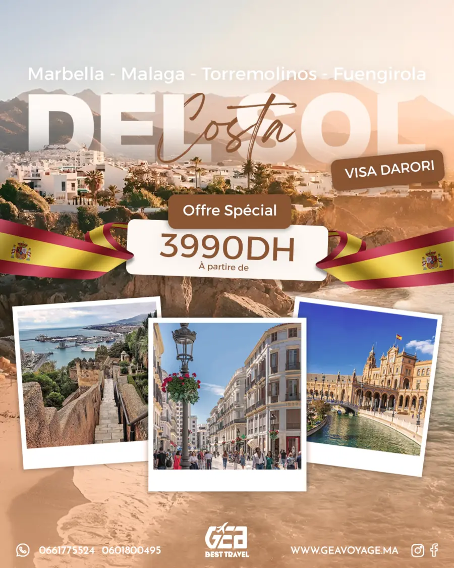 Affiche GEA Best Travel : Costa Del Sol, 3990DH