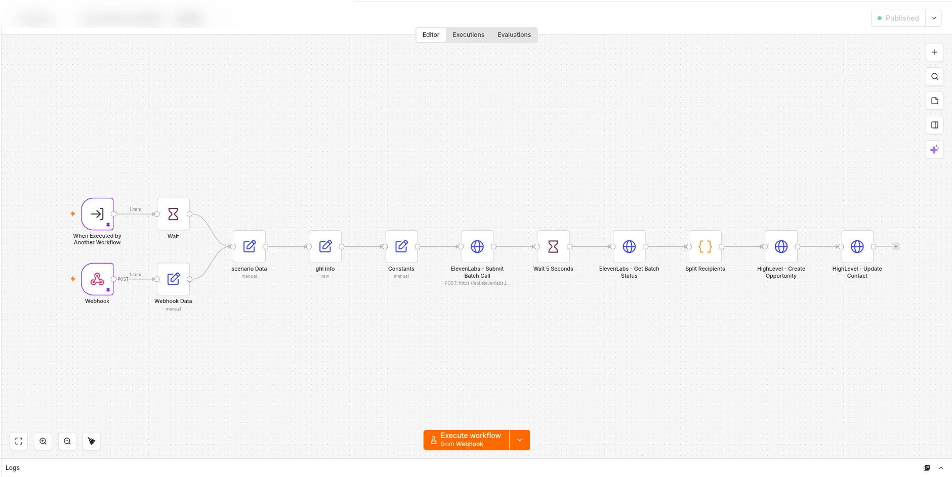 Workflow n8n : rappel automatique sur demande du prospect